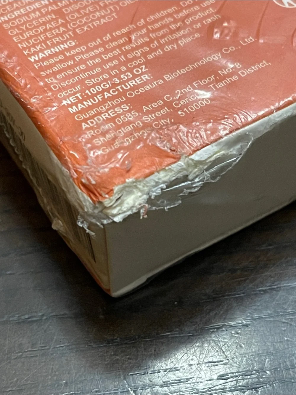 Persimmon Soap Bar - Deodorant Body Soap